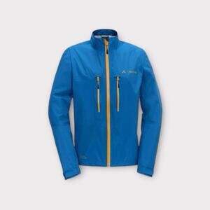 Vaude Tiak Jacket Water Resistant Windbreaker Size S Outdoor Hiking Biking